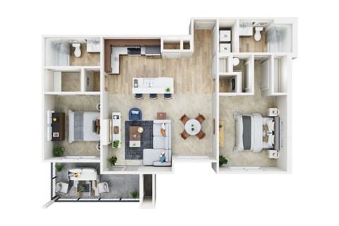 1099 NE Ordonez Place 1-3 Beds Apartment for Rent - Photo Gallery 32